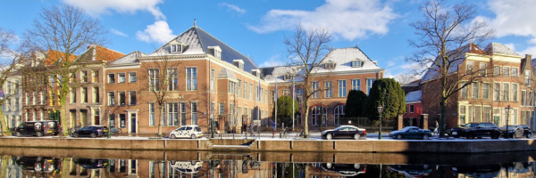 Oude UB Rapenburg winter