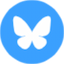 Logo Bluesky