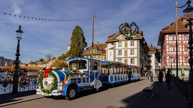 Christmas Train Luzern