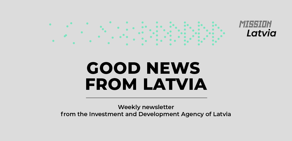Good news from Latvia