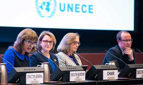 UNECE Regional Forum for Sustainable Development : social dialogue and labour rights reflected in the civil society’s asks to governments