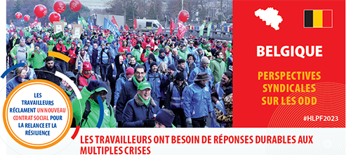 Perspectives syndicales sur les ODD - Belgique