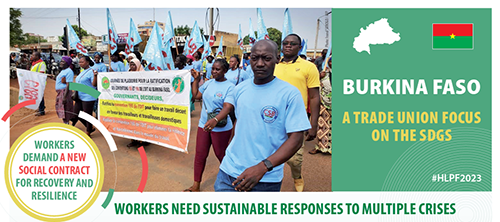 Burkina Faso - A trade union focus on the SDGs