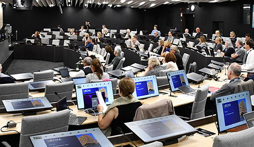 people in committee room